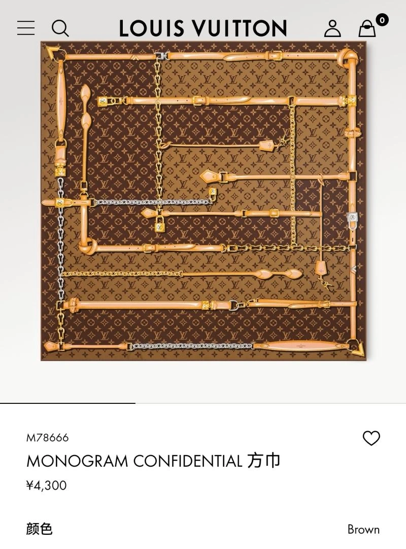 Louis Vuitton Scarf TopPick 271440