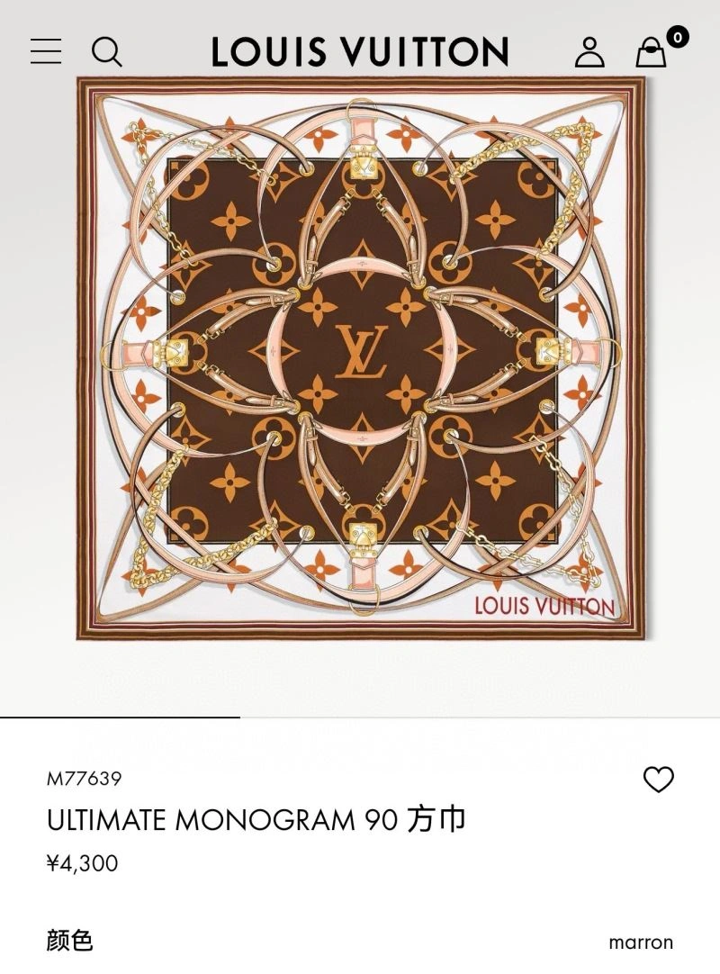 Louis Vuitton Scarf Compact 271438