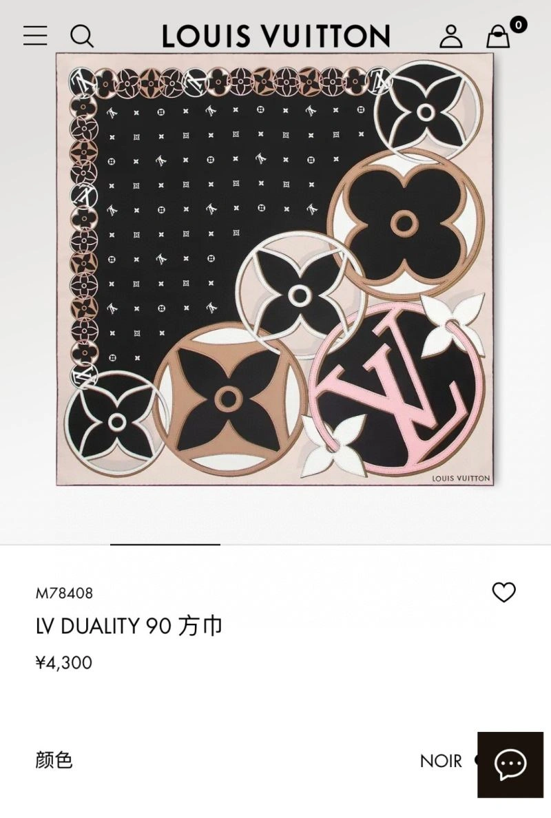 Louis Vuitton Scarf EyeCatching 271411