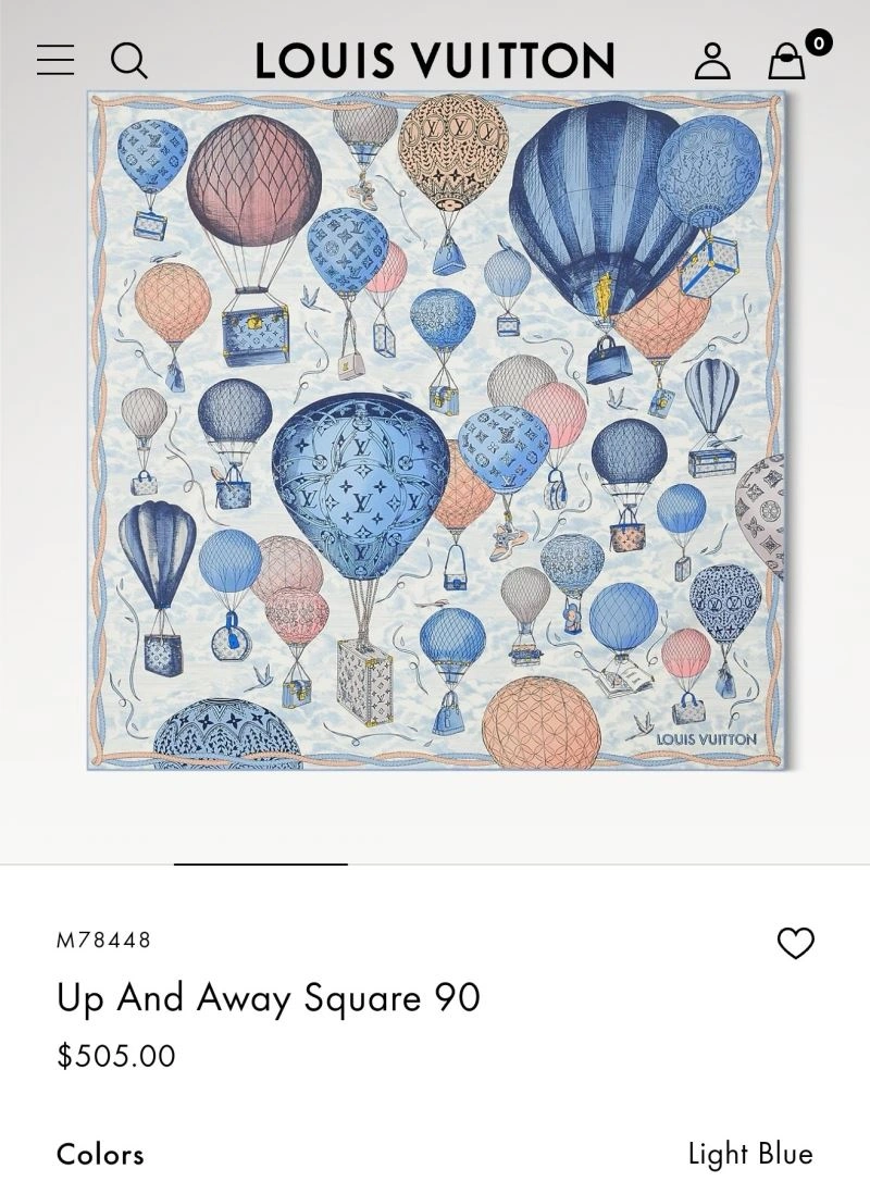 Modern Louis Vuitton Scarf 271412