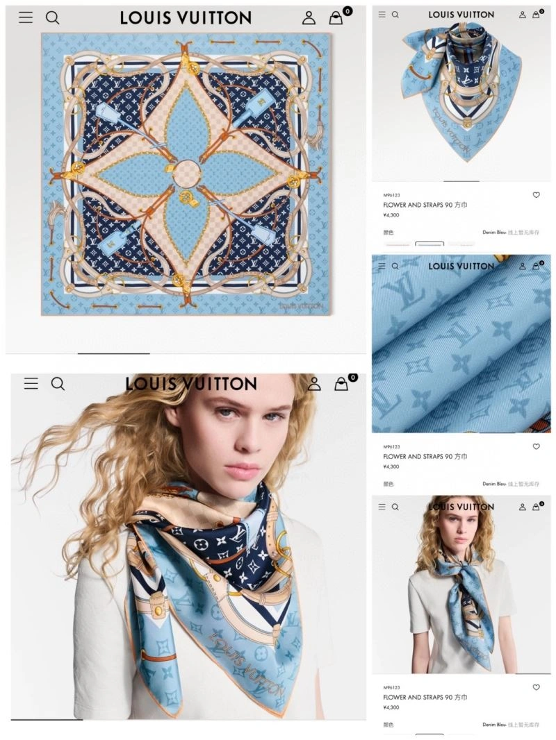 TechFriendly Louis Vuitton Scarf 271379