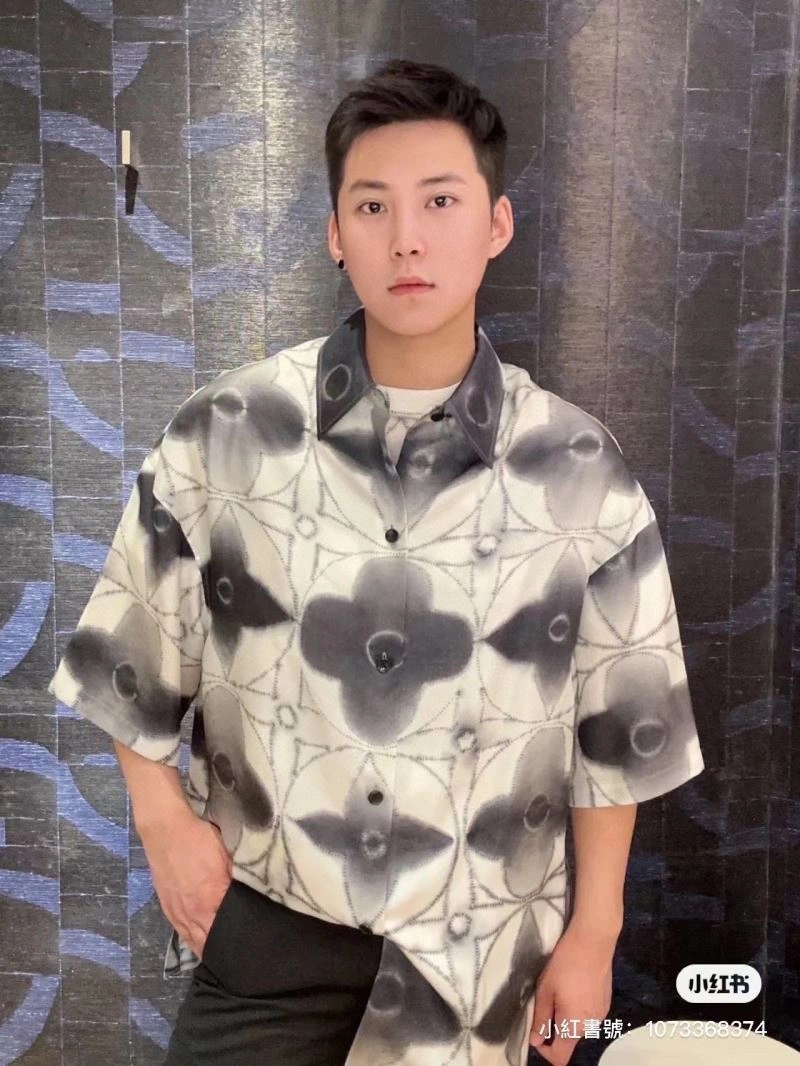 Louis Vuitton Shirts QuickDry 138608