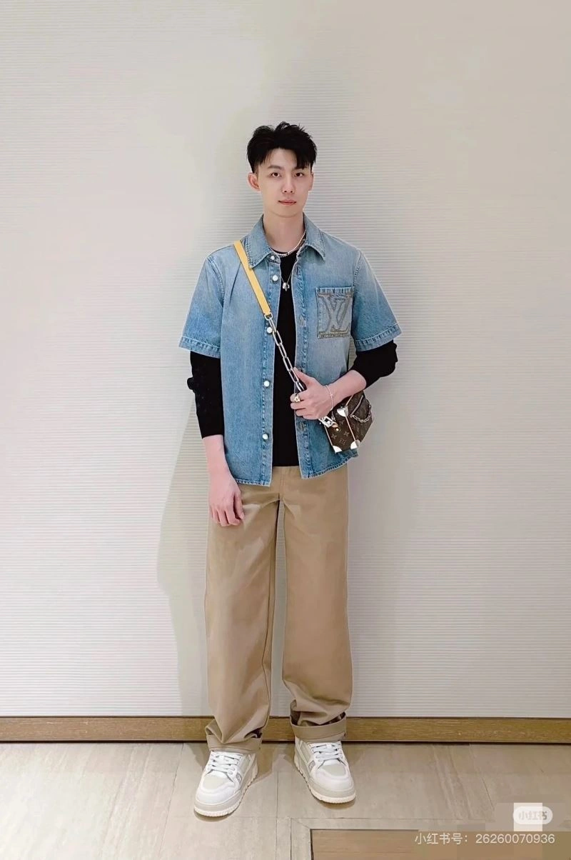 Louis Vuitton Shirts SmoothTexture 138601