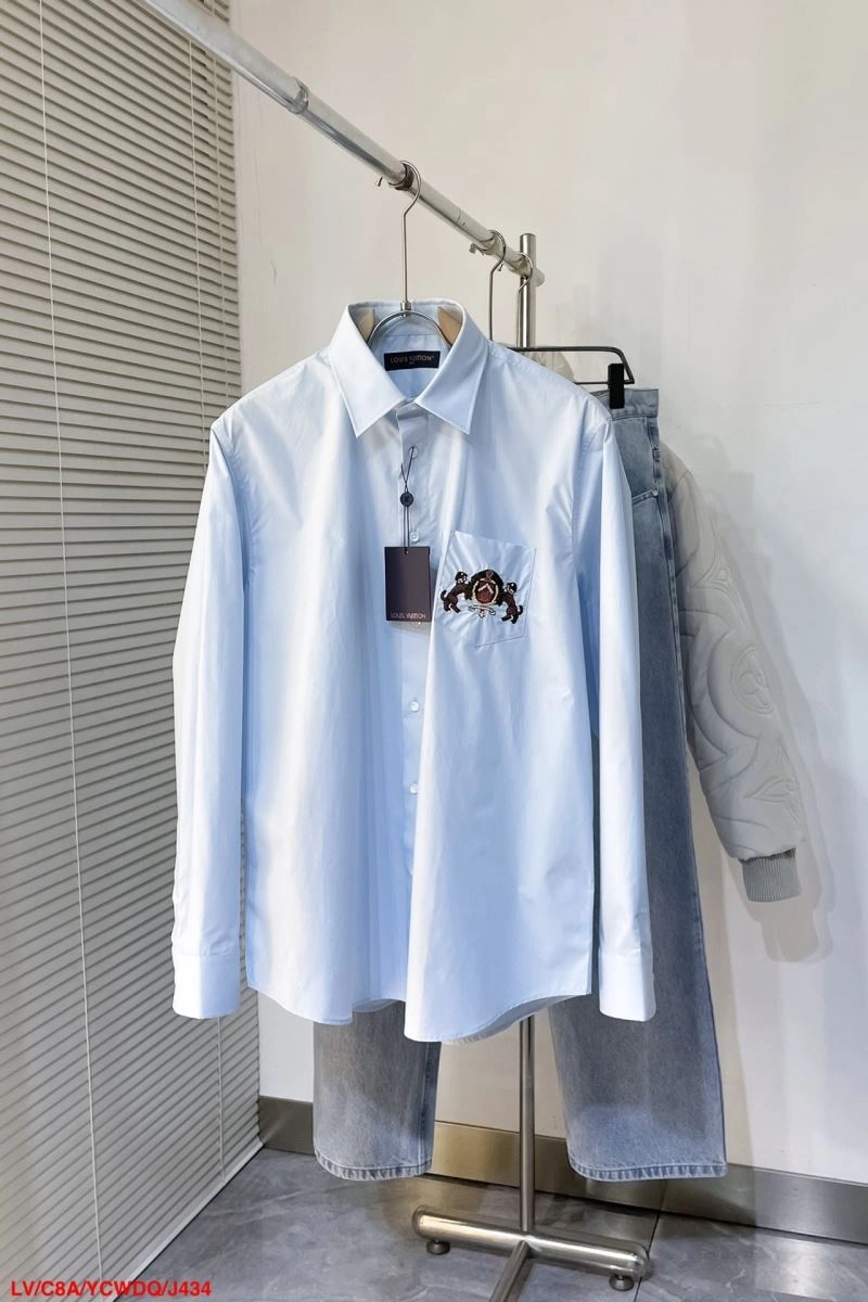 Louis Vuitton Shirts Breathable 139038