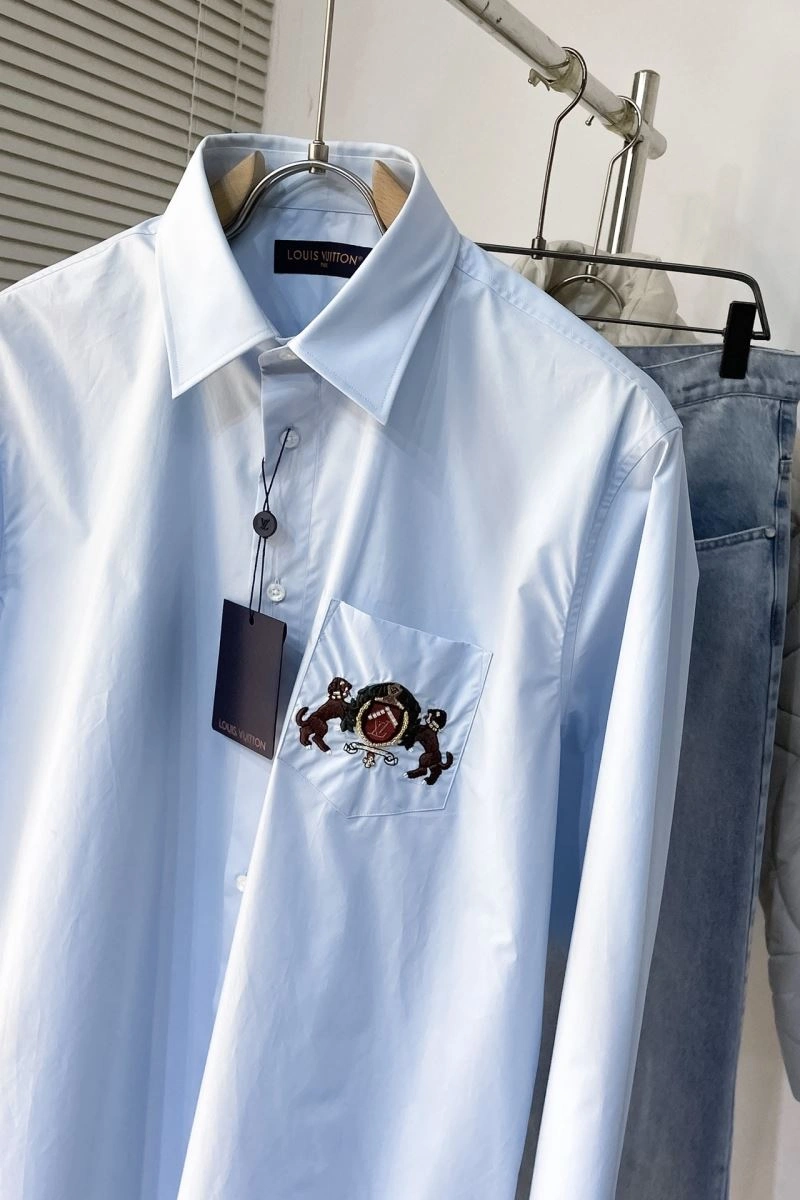 Louis Vuitton Shirts Breathable 139038
