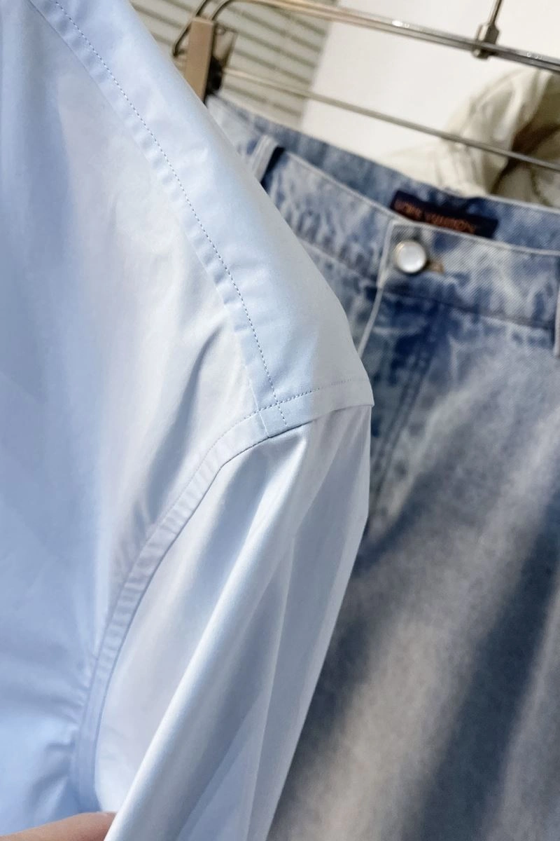 Louis Vuitton Shirts Breathable 139038