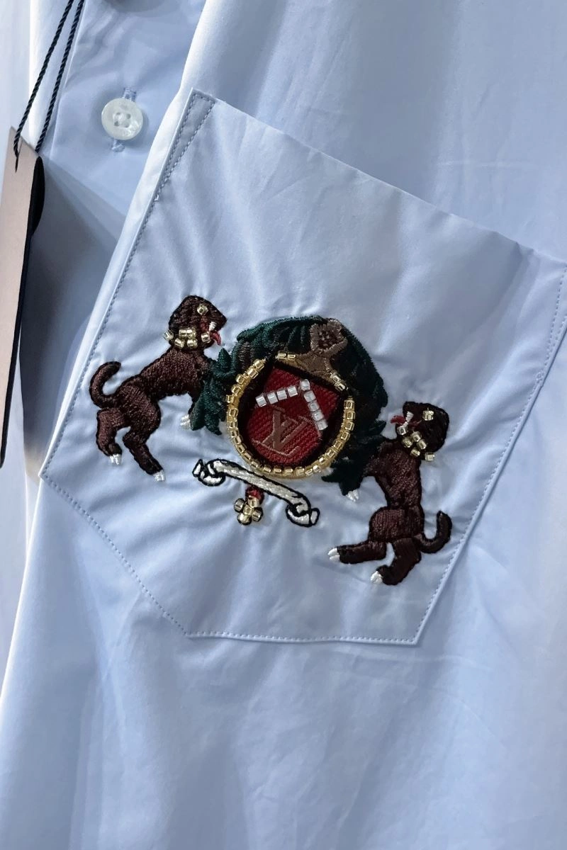 Louis Vuitton Shirts Breathable 139038