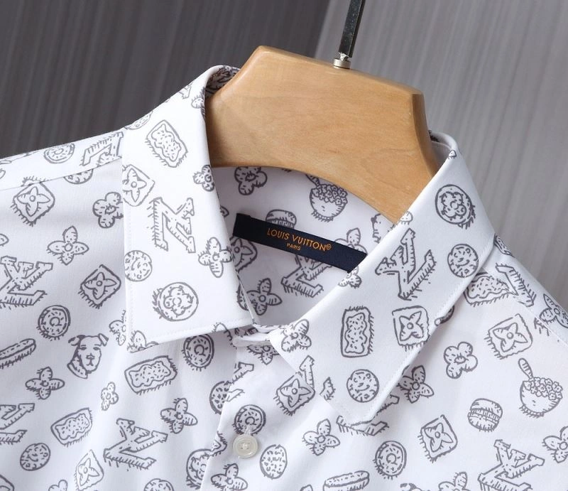 Louis Vuitton Shirts Versatile 136483
