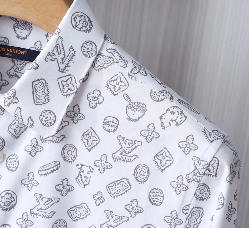 Louis Vuitton Shirts Versatile 136483