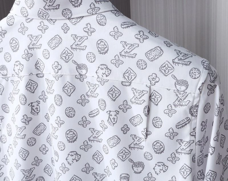 Louis Vuitton Shirts Versatile 136483