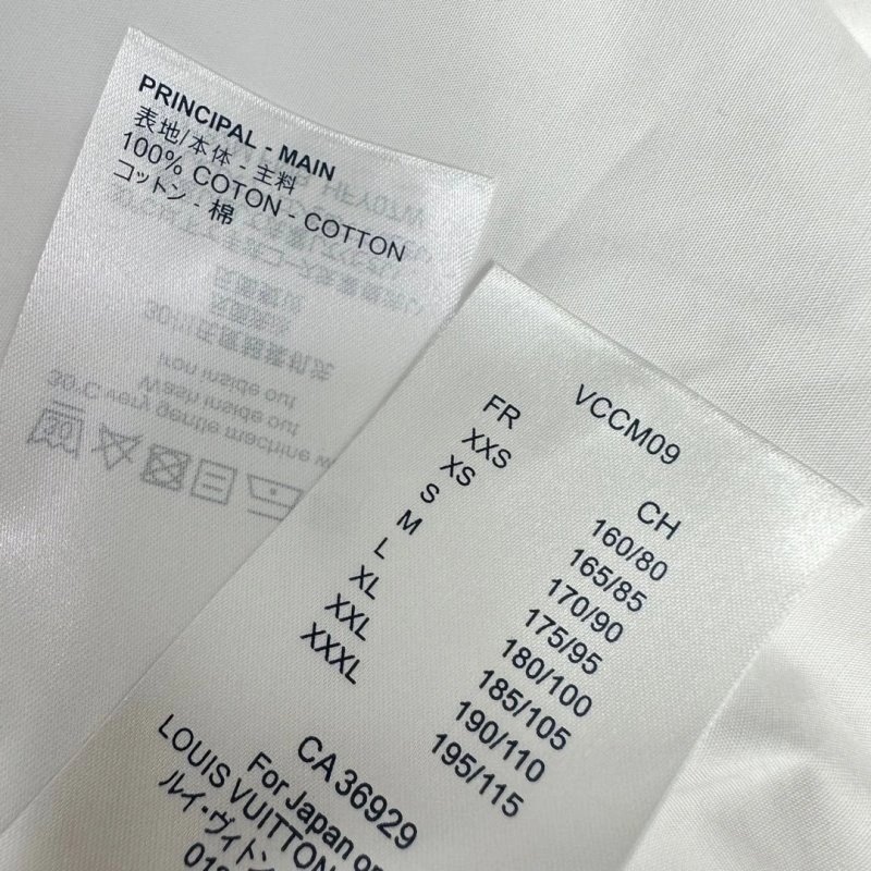 Louis Vuitton Shirts Unisex 130698