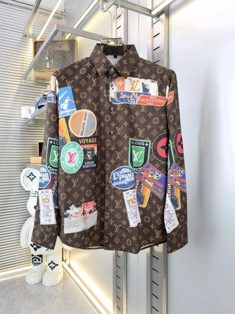 WaterResistant Louis Vuitton Shirts 130343