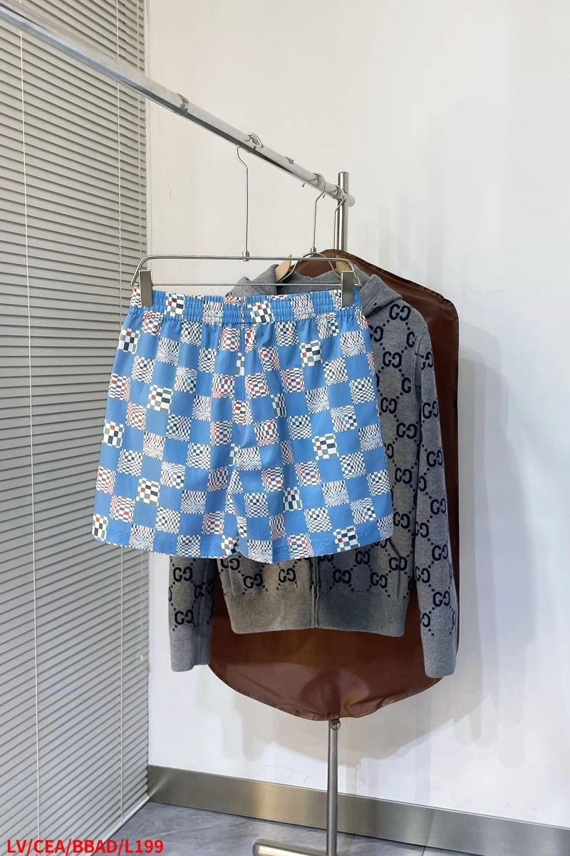 Louis Vuitton Short Pants Breathable 134819