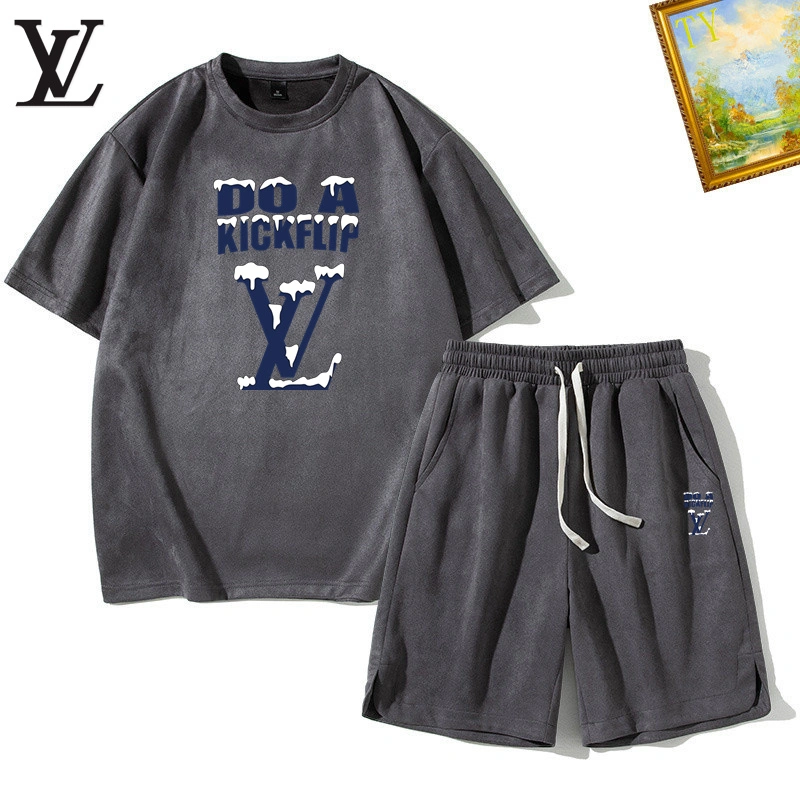 Louis Vuitton Short Suits ZipUp 139155