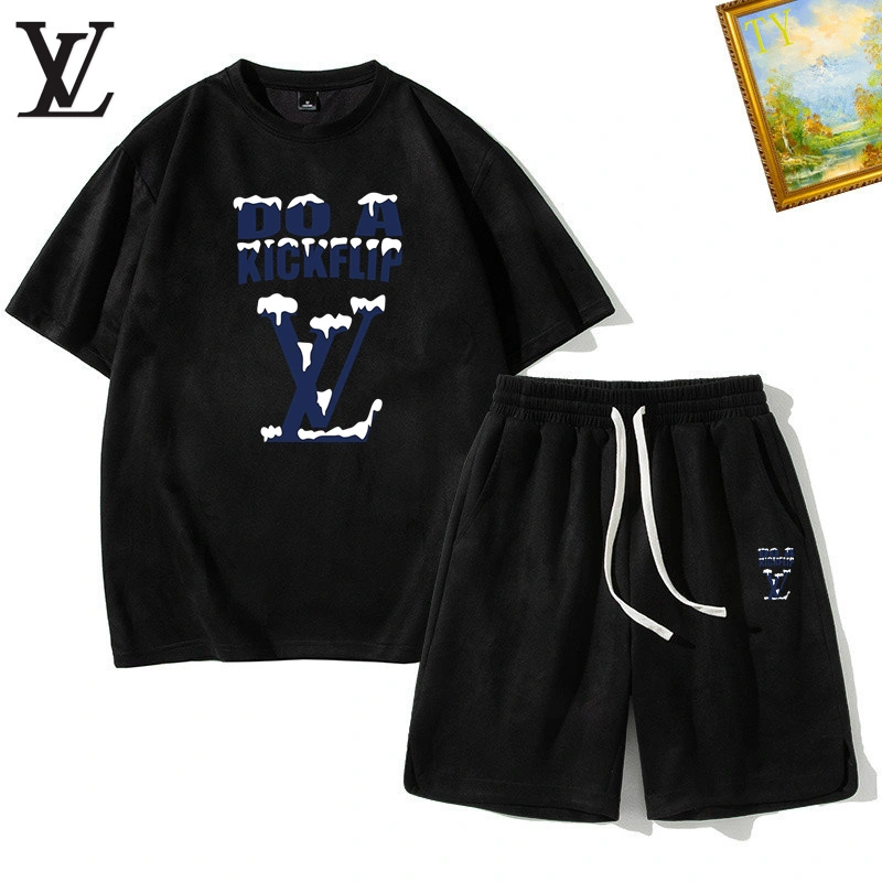 Louis Vuitton Short Suits ZipUp 139155