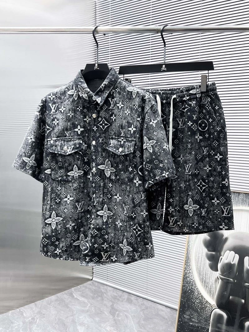 Louis Vuitton Short Suits Versatile 134816