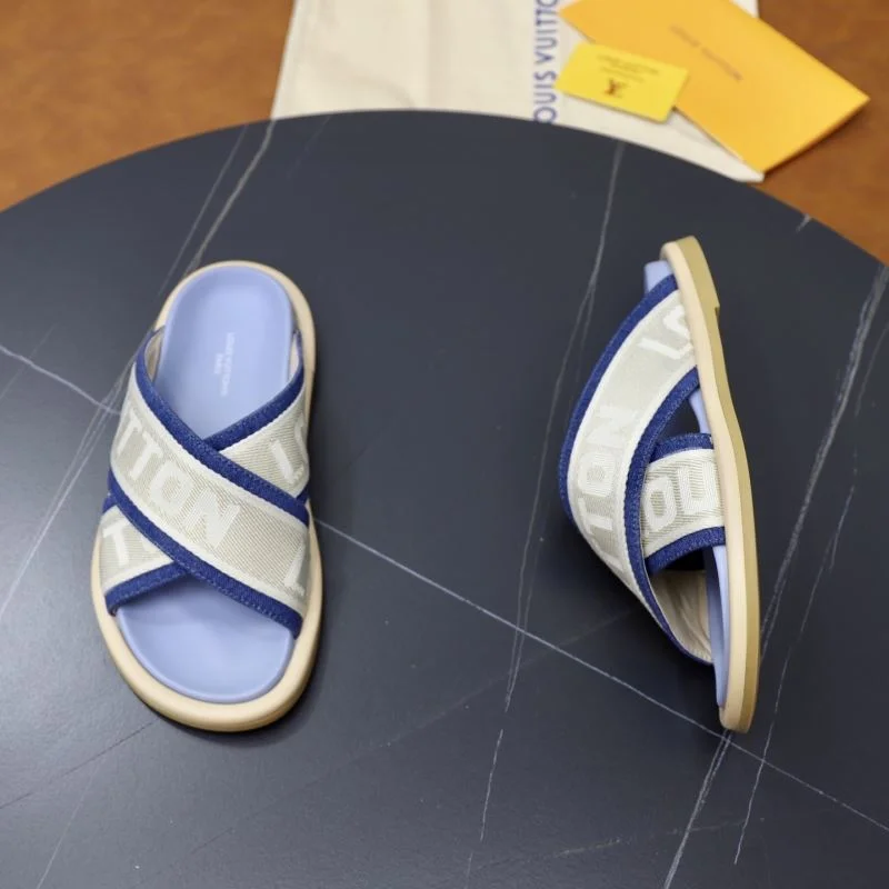 Contemporary Louis Vuitton Slippers 30701