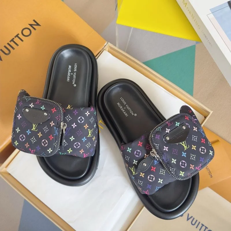 Compact Louis Vuitton Slippers 32181