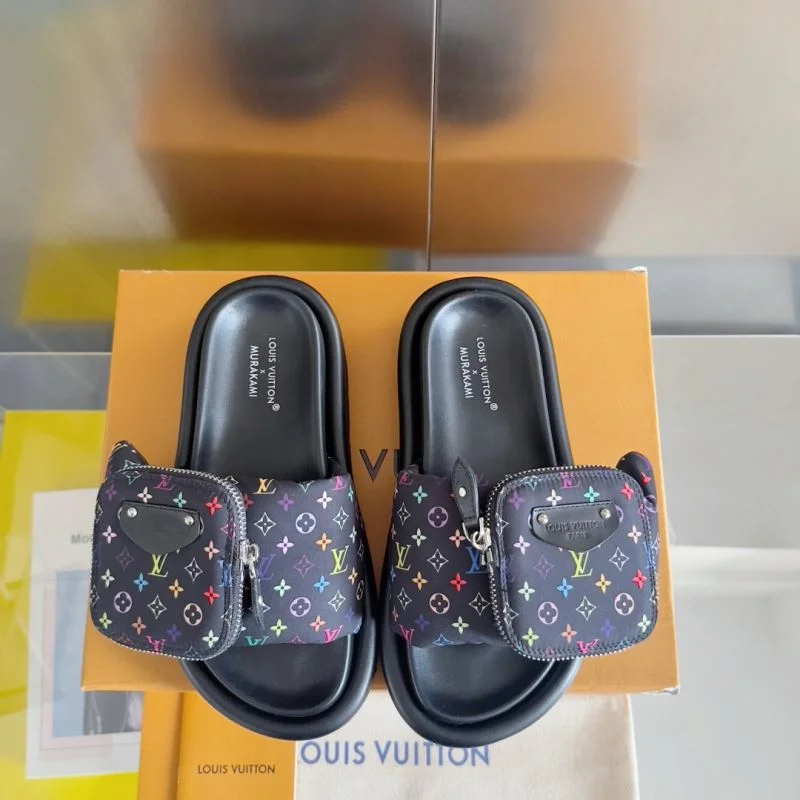 Compact Louis Vuitton Slippers 32181
