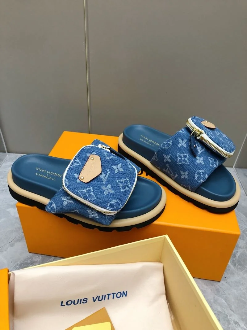 Chic Louis Vuitton Slippers 32203