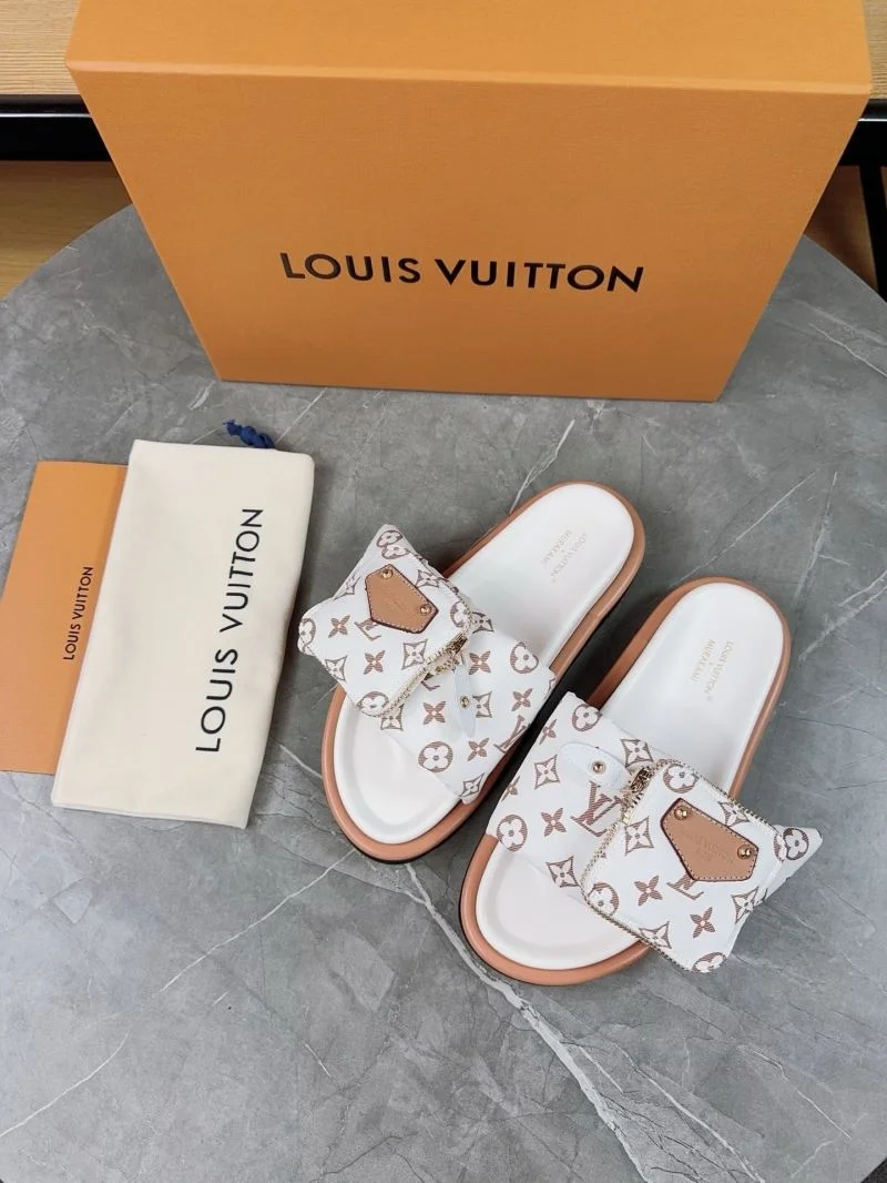 Breathable Louis Vuitton Slippers 31838