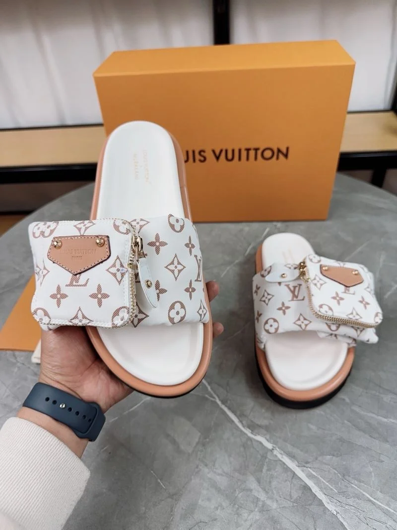 Breathable Louis Vuitton Slippers 31838