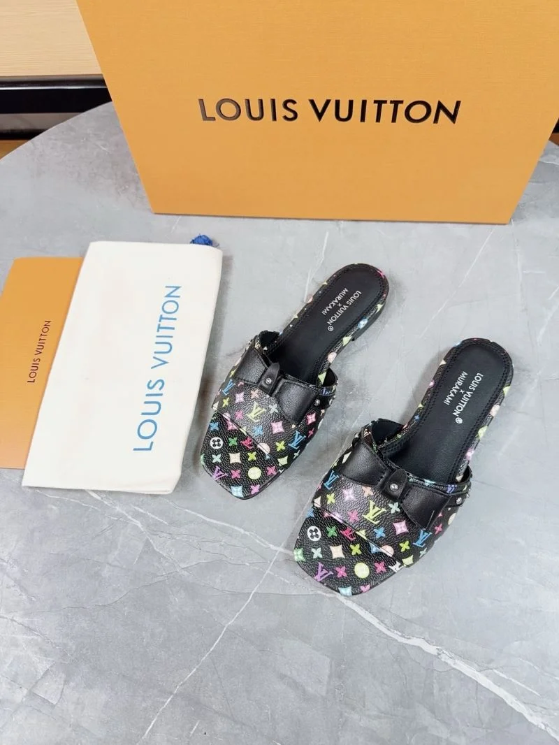 SmoothTexture Louis Vuitton Slippers 31832