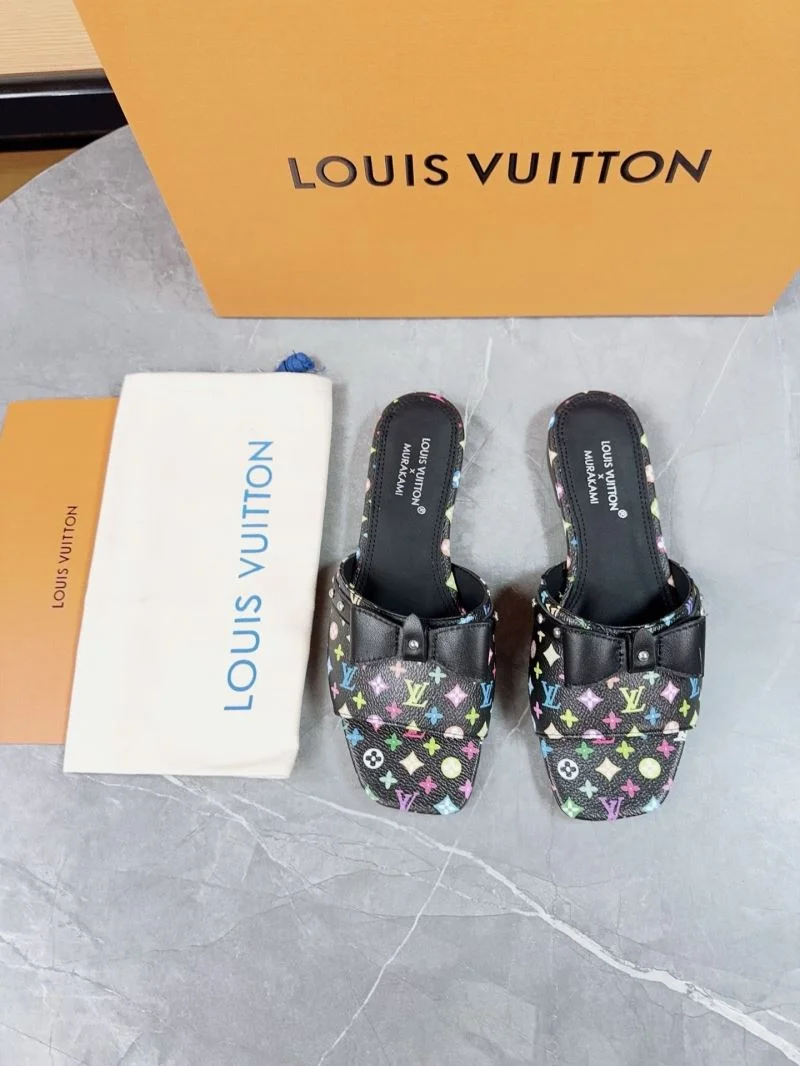 SmoothTexture Louis Vuitton Slippers 31832