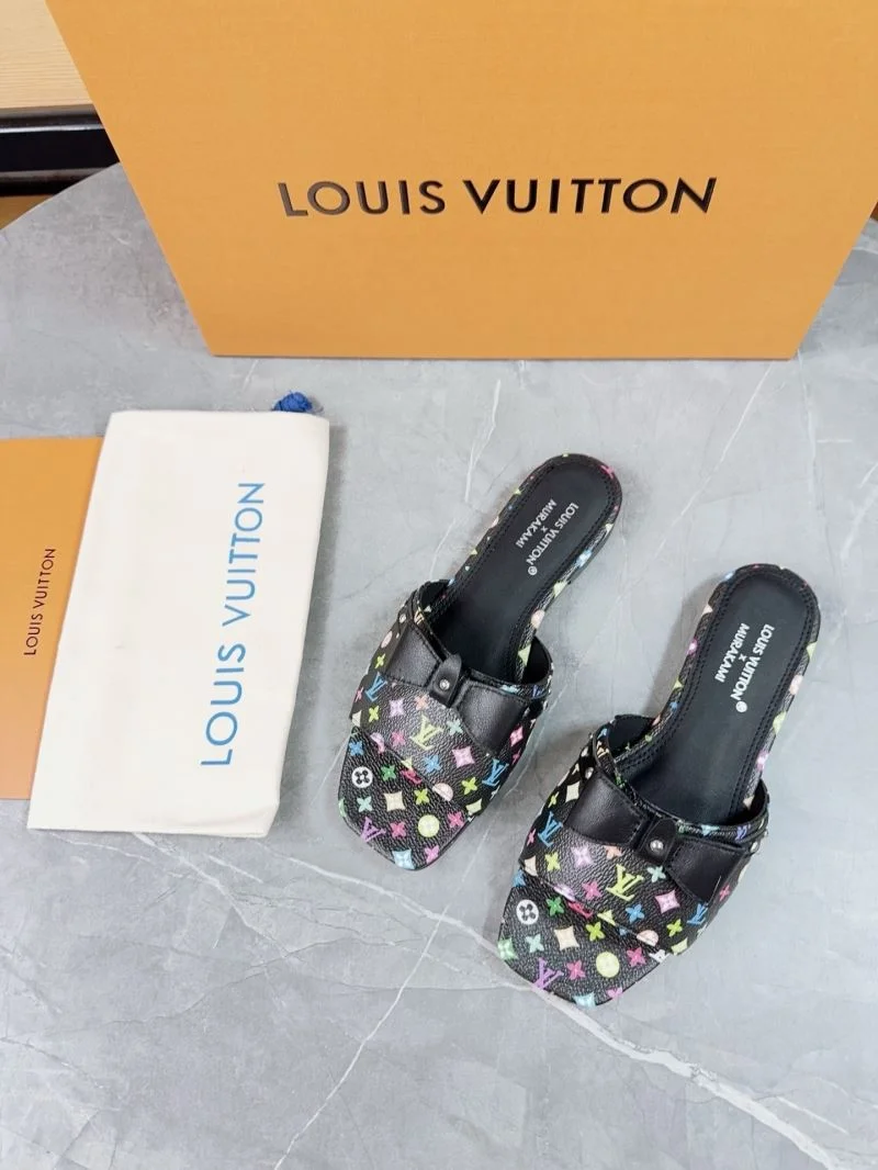 SmoothTexture Louis Vuitton Slippers 31832
