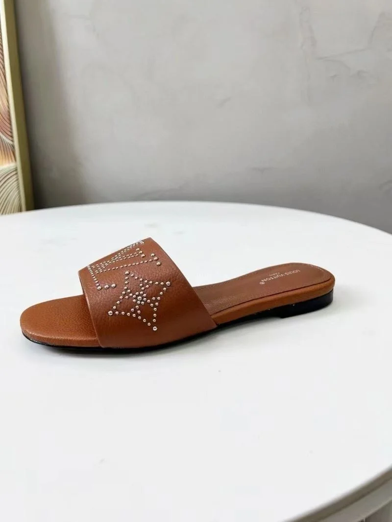 SmoothTexture Louis Vuitton Slippers 31805