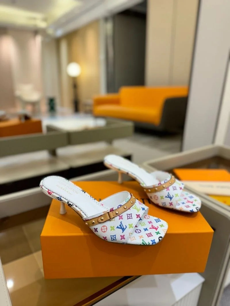 SmoothTexture Louis Vuitton Slippers 31778