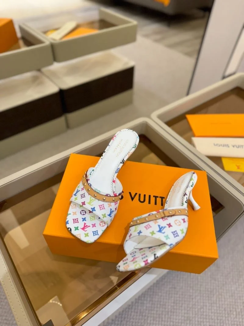 SmoothTexture Louis Vuitton Slippers 31778