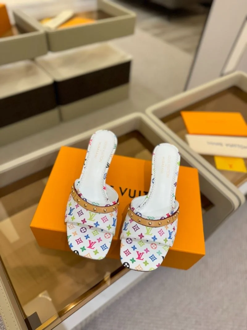 SmoothTexture Louis Vuitton Slippers 31778