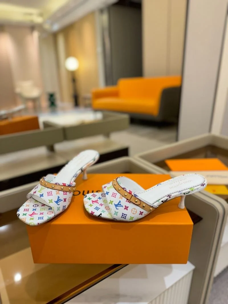 SmoothTexture Louis Vuitton Slippers 31778