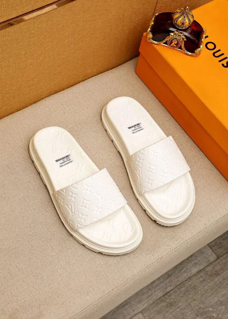 SmoothTexture Louis Vuitton Slippers 32680
