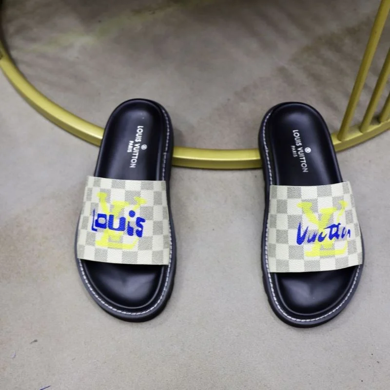 Minimalist Louis Vuitton Slippers 32655