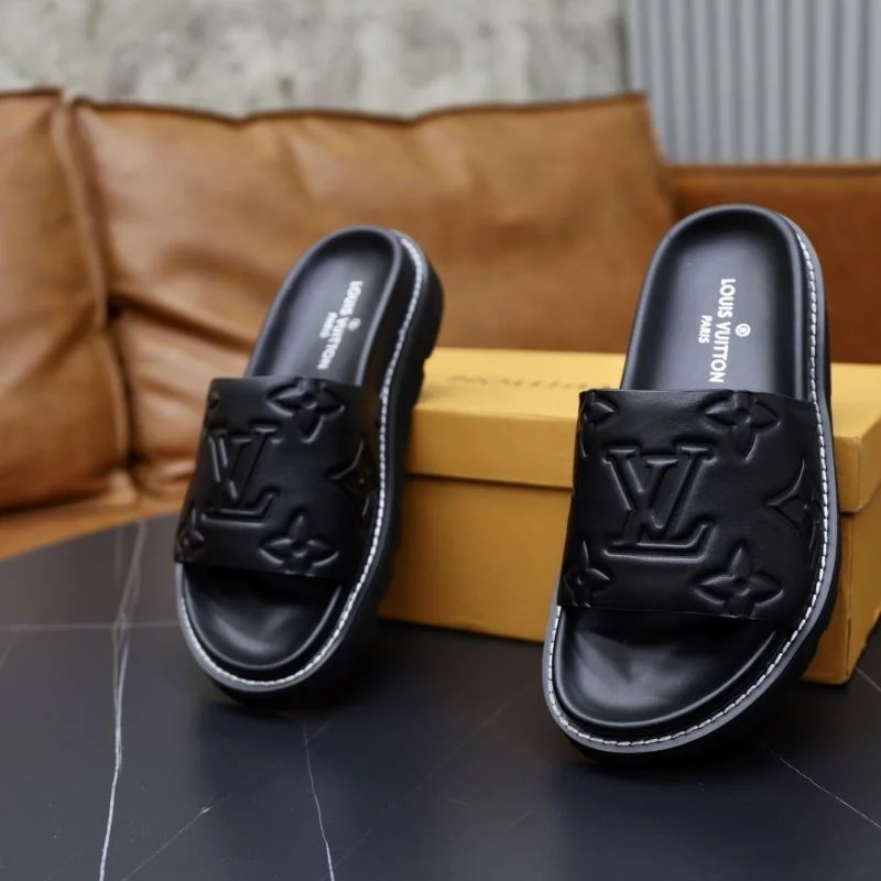 Louis Vuitton Slippers Upgraded 32641