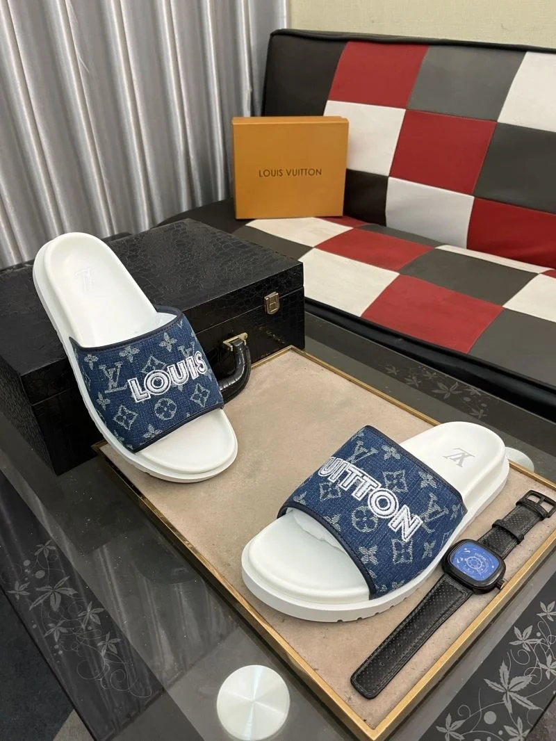 RelaxedFit Louis Vuitton Slippers 32615