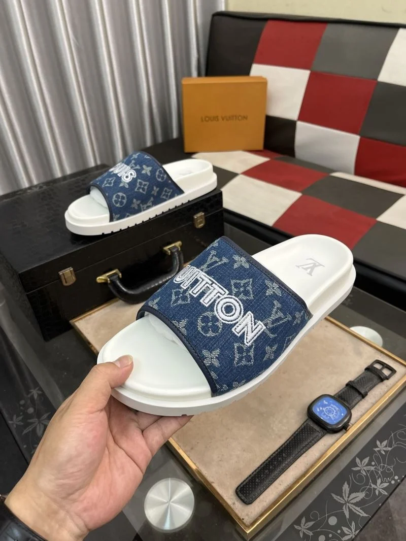 RelaxedFit Louis Vuitton Slippers 32615