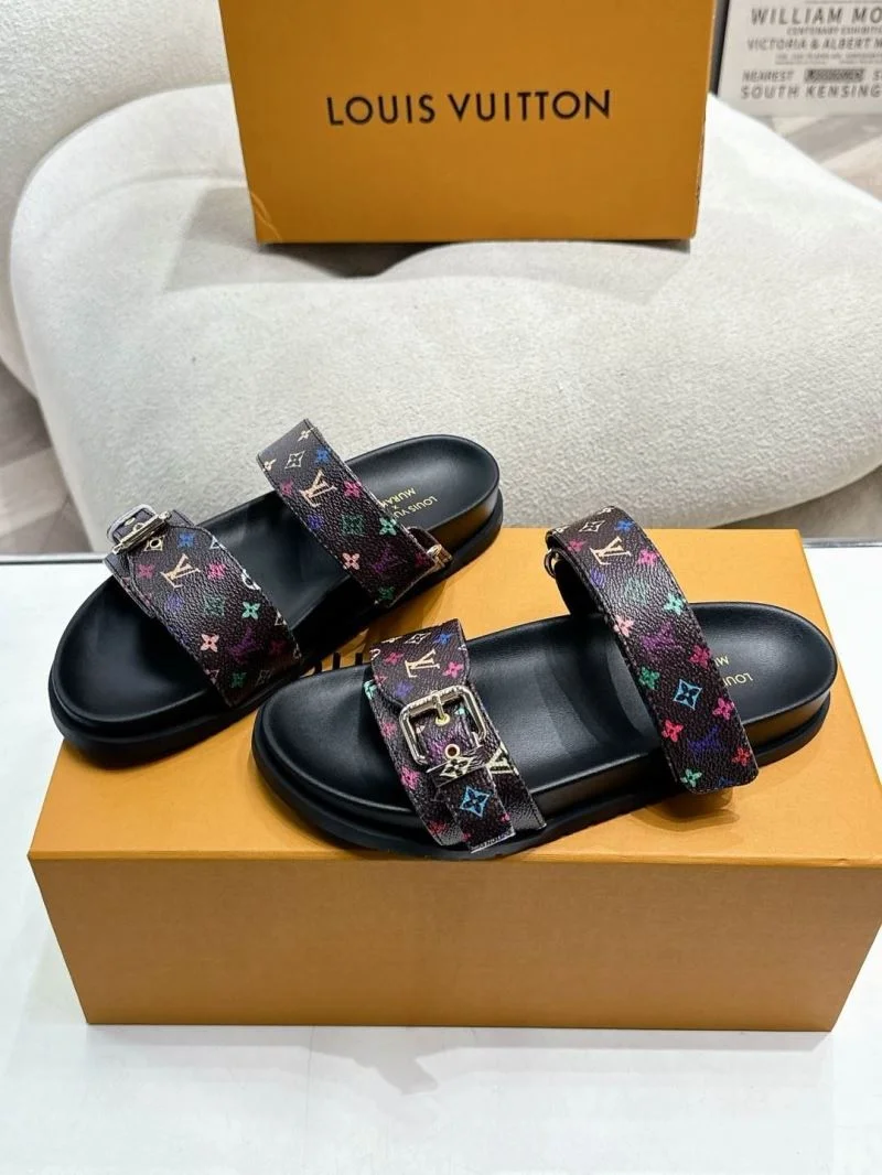 RelaxedFit Louis Vuitton Slippers 33285