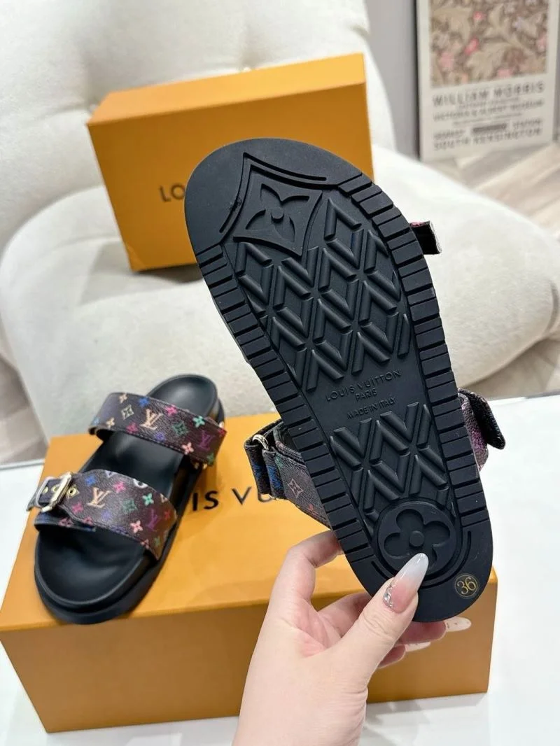 RelaxedFit Louis Vuitton Slippers 33285