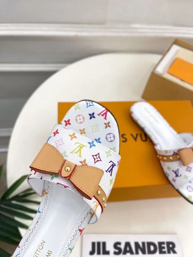 SmoothTexture Louis Vuitton Slippers 31145