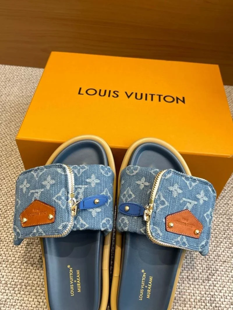 Bold Louis Vuitton Slippers 31070