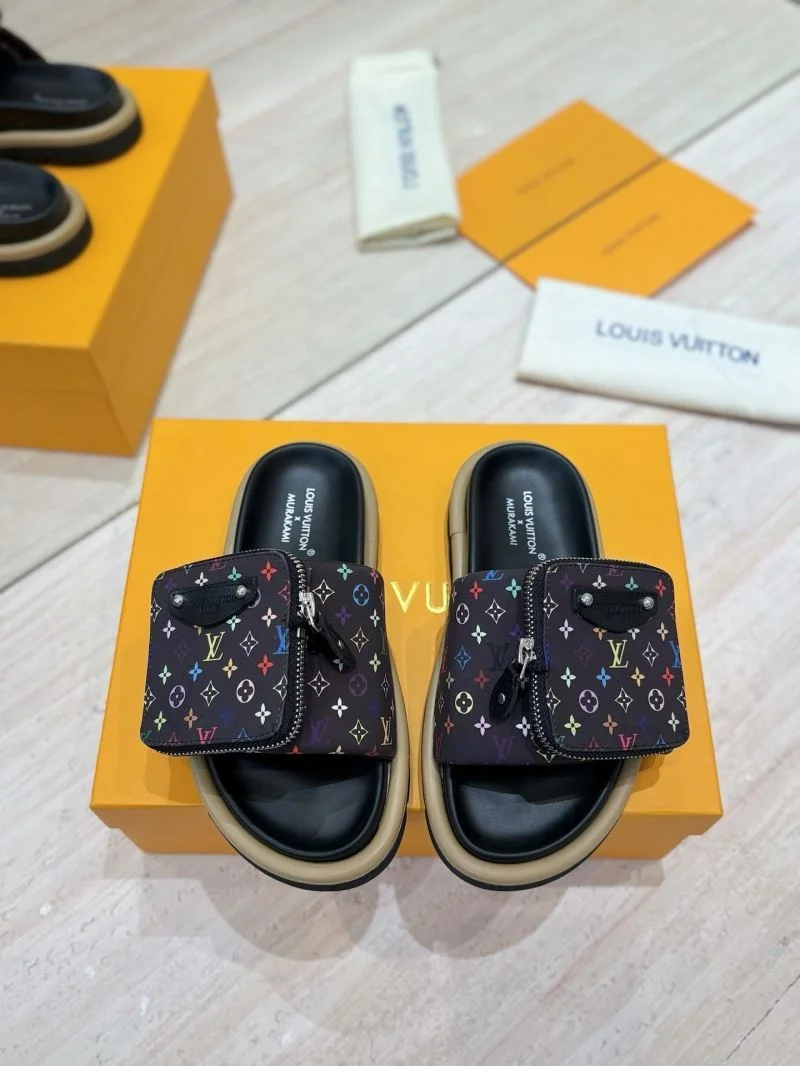 SmoothTexture Louis Vuitton Slippers 31062