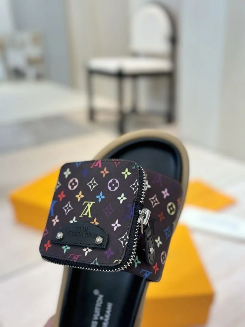 SmoothTexture Louis Vuitton Slippers 31062