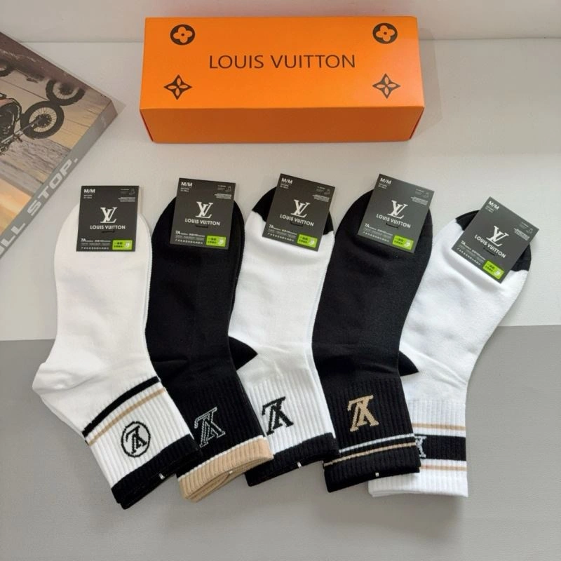 Breathable Louis Vuitton Socks 273227