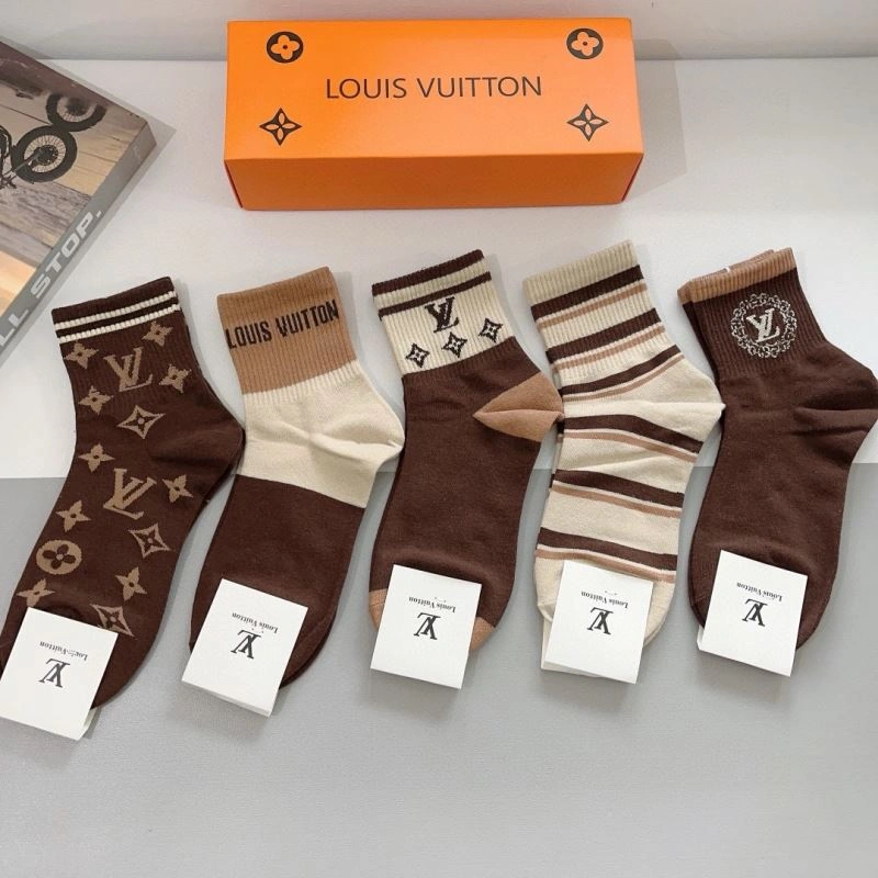 WaterResistant Louis Vuitton Socks 273192