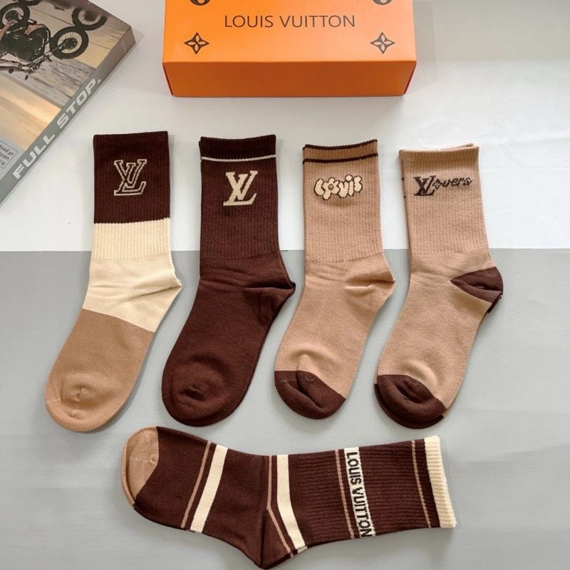 Sleek Louis Vuitton Socks 273189