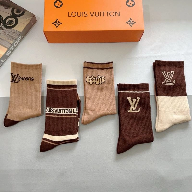 Sleek Louis Vuitton Socks 273189