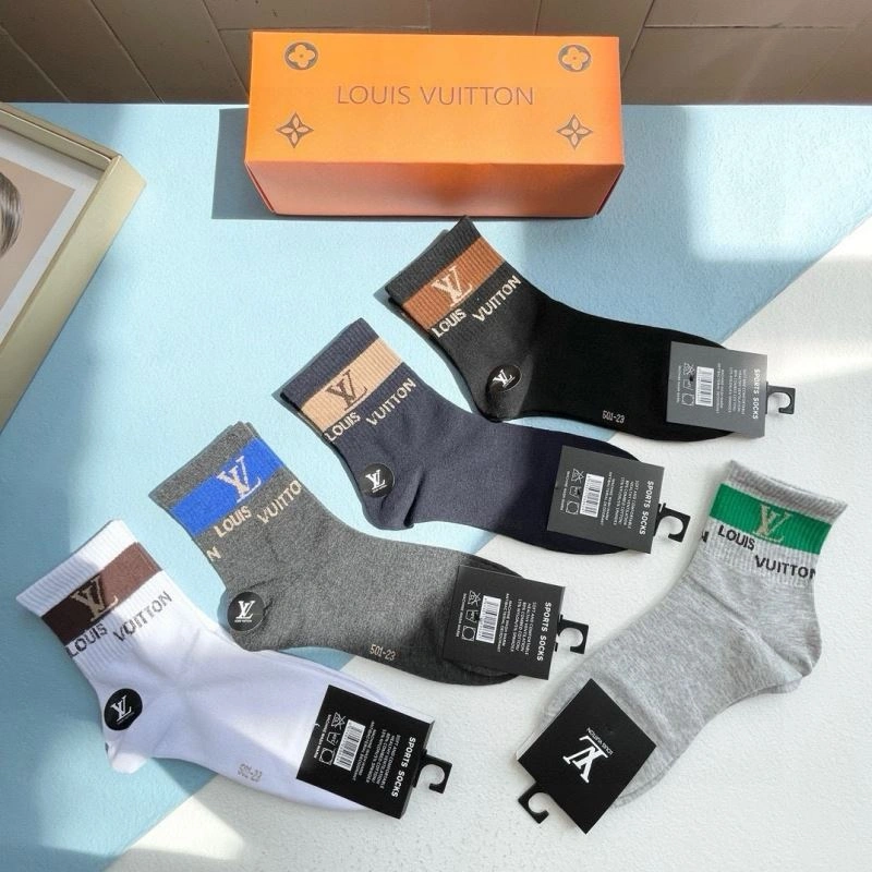 Seasonal Louis Vuitton Socks 273594
